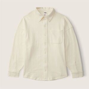 PINK Victoria’s Secret Fleece Shacket